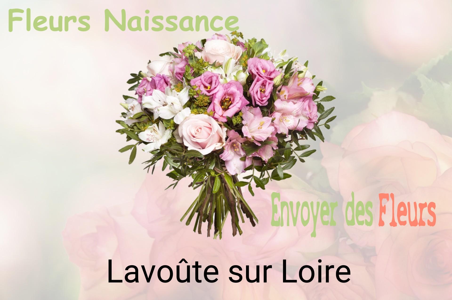 Bouquet de fleurs de naissance livré à Lavoûte-sur-Loire